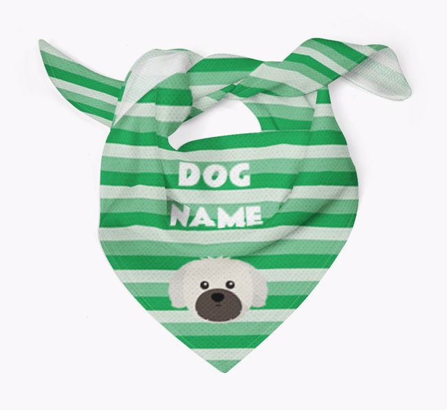 Personalised 'Stripes' Bandana for your {breedFullName}